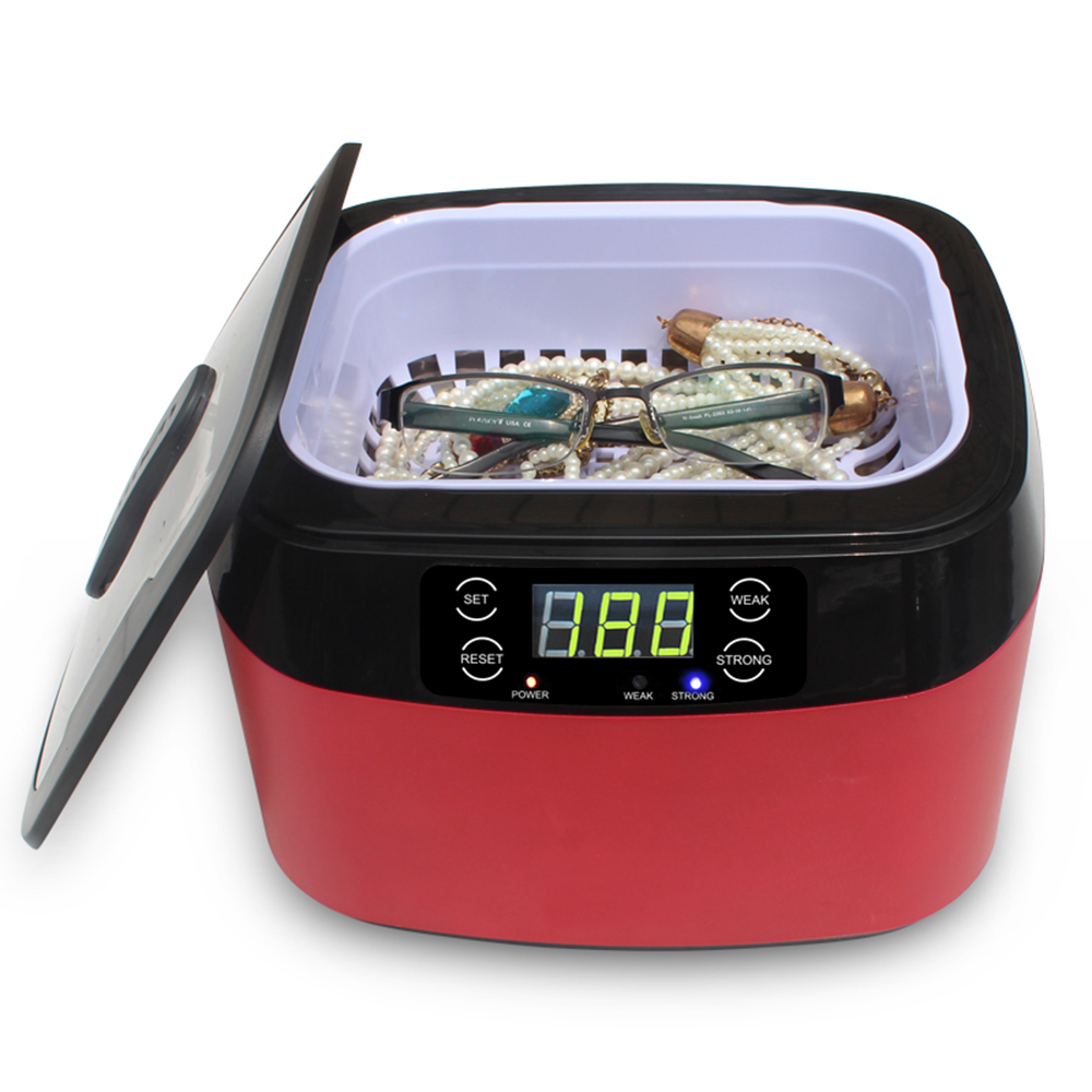 STON 110V 1.2L Ultrasonic Cleaner Timer Jewellery Glasses Circuit Board Cleaning