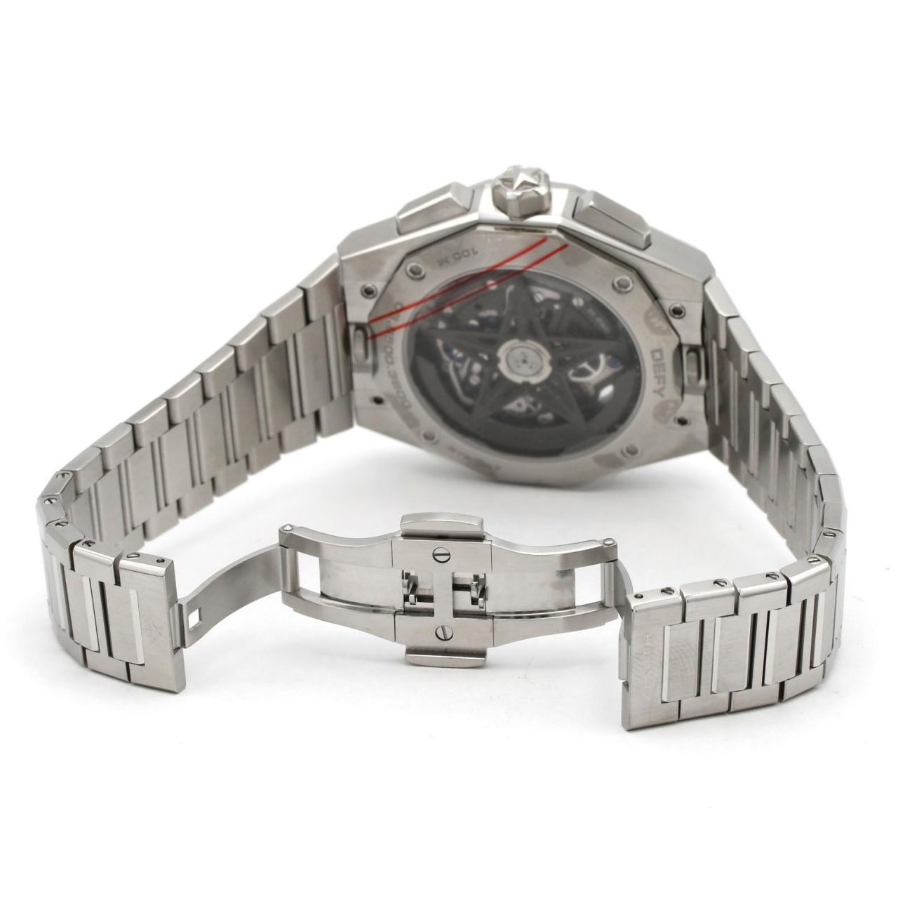 Authentic Zenith Defy Skyline Chronograph 03.9500.3600/78.I001 Stainless Ste…