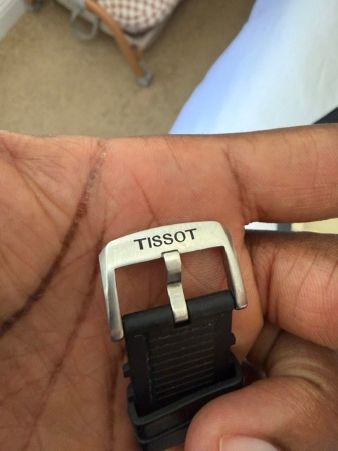Tissot T Race Chronograph 45mm Swiss Quartz Men Silver dial Rubber Strap