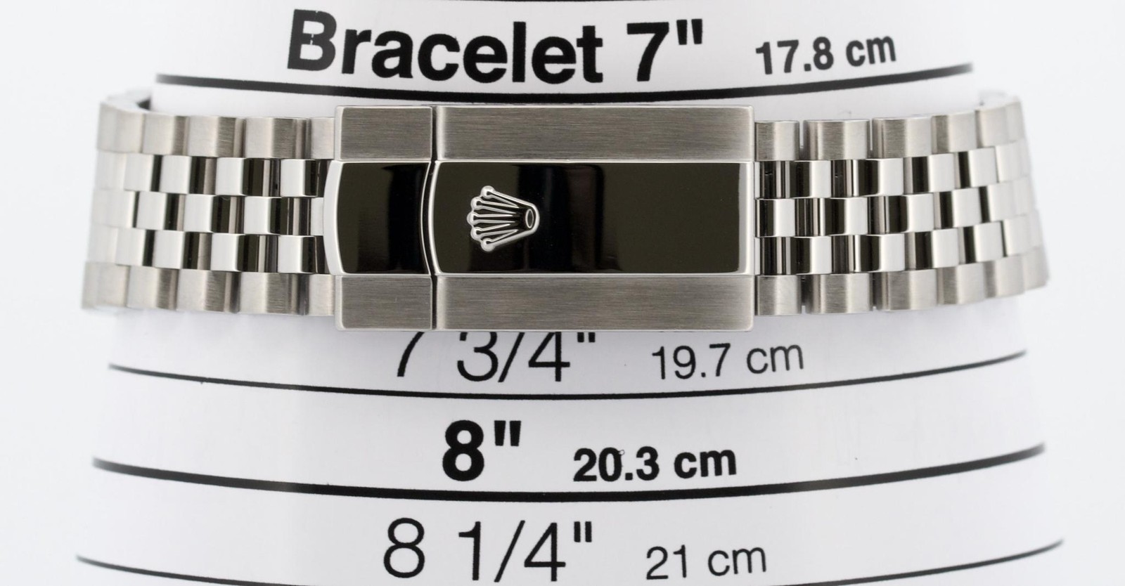 Rolex DateJust 36mm SILVER Stainless Steel Jubilee 18K Gold Fluted 126234 Watch
