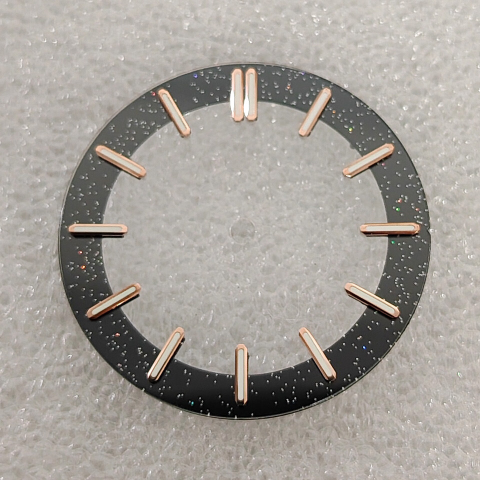 Watch Dial Transparent Skeletonized Star Dial 31.8mm + Hand for NH35/70 Movement