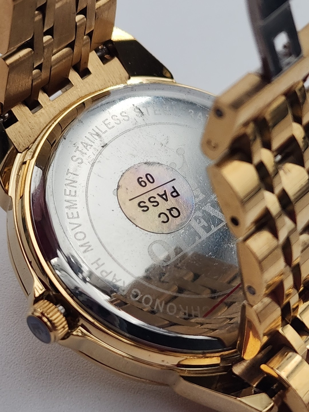 Olevs Mens Luxury Watch Gold 9931G