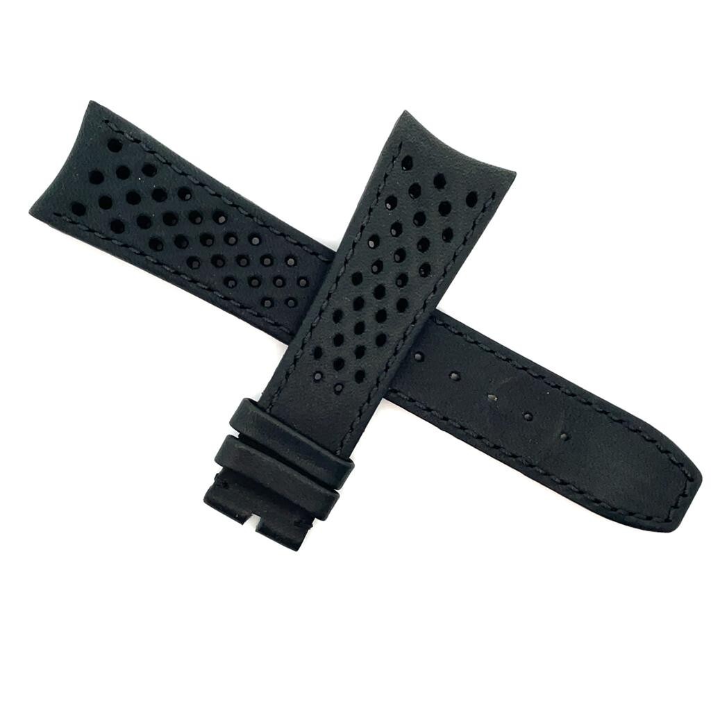 Raymond Weil Freelancer Men’s 22mm x 18mm Black Leather Watch Band TO9618 1.15