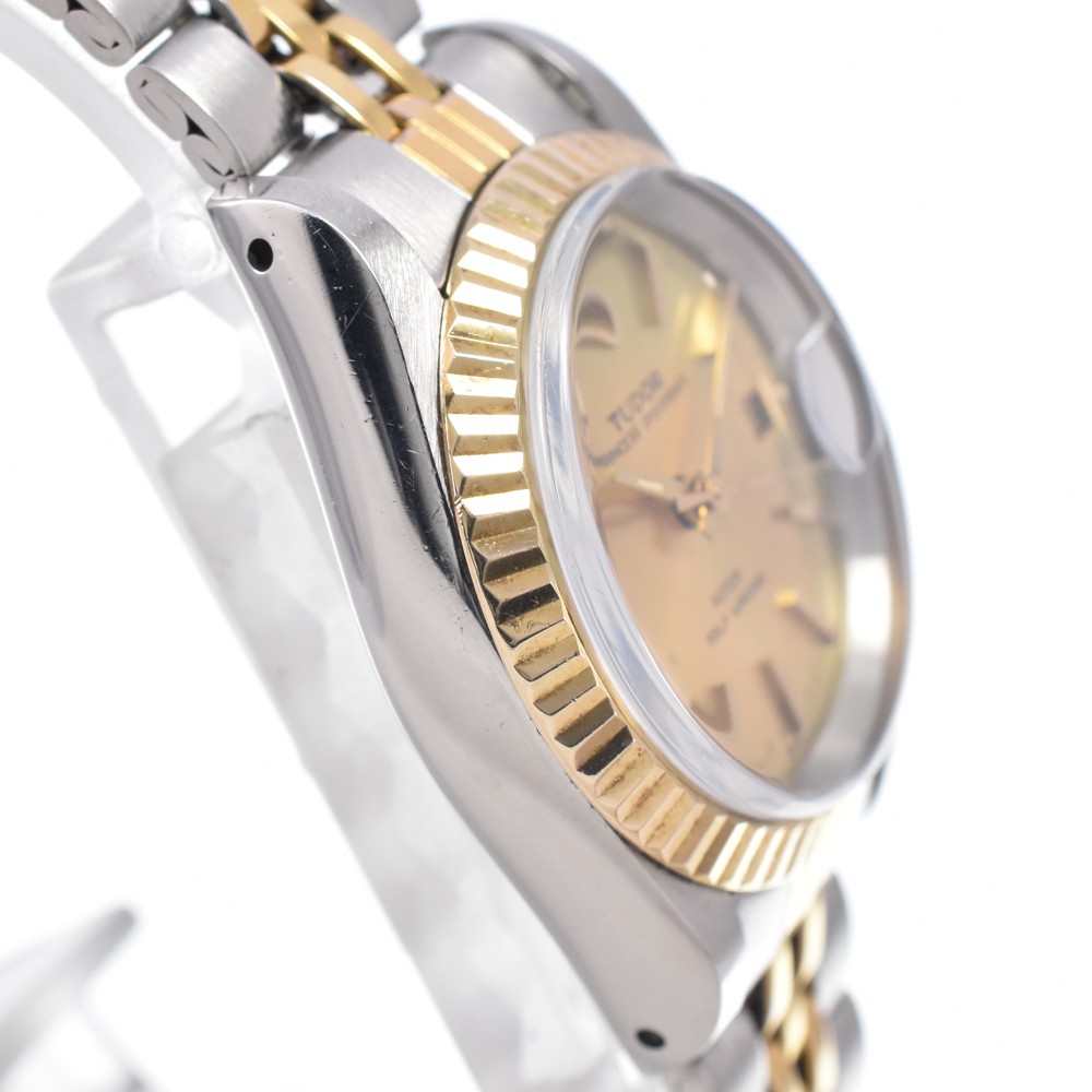 withpaper TUDOR Princess Oyster Date 92413 SS/YG Automatic Ladies Watch R#149272
