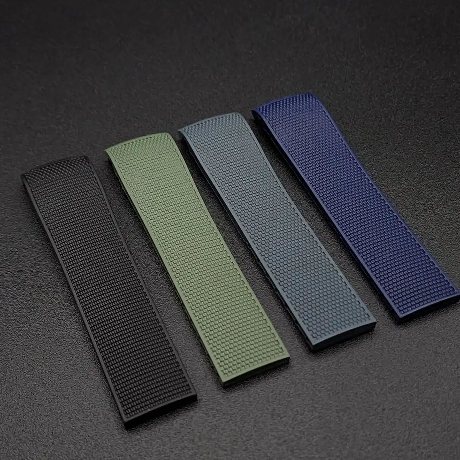 Rubber Strap for Longines Hydroconquest Rubber Strap L3 Watch Band 21mm