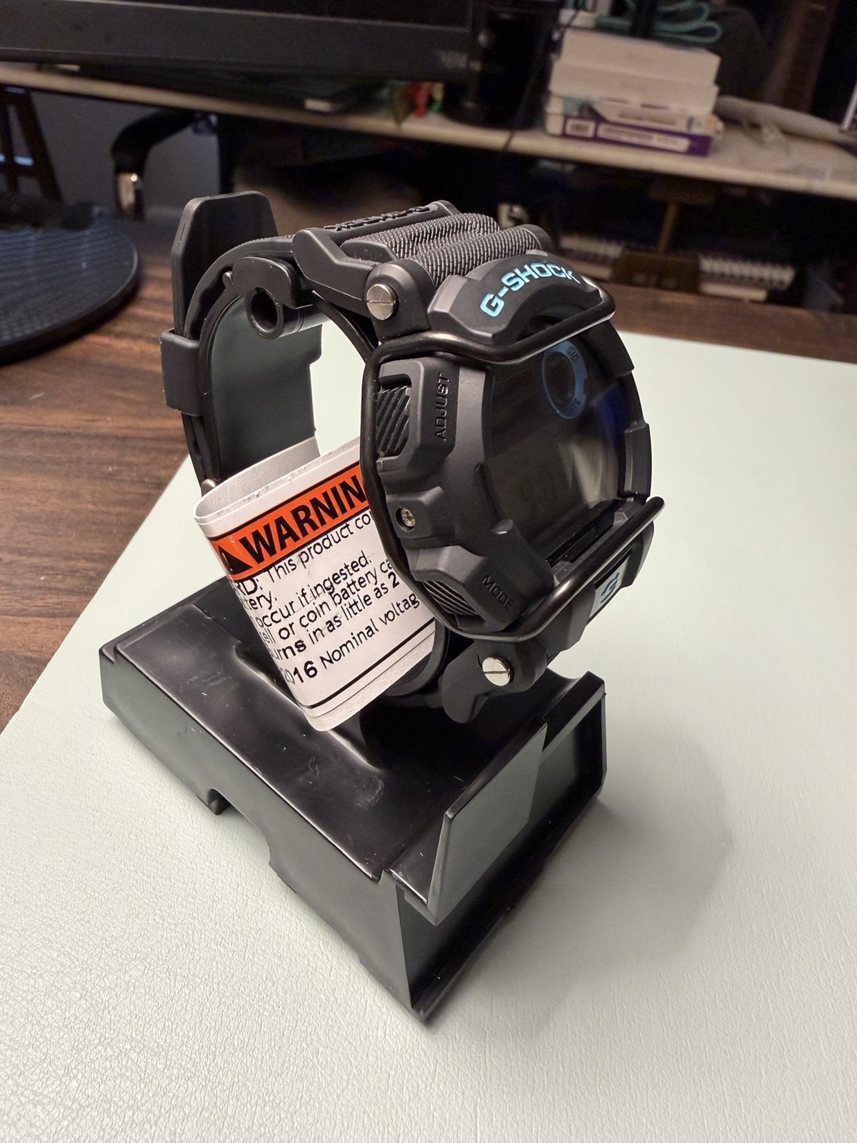 Casio G-Shock GD-400 Men’s Digital Quartz Alarm Backlight Day/Date Black Resin