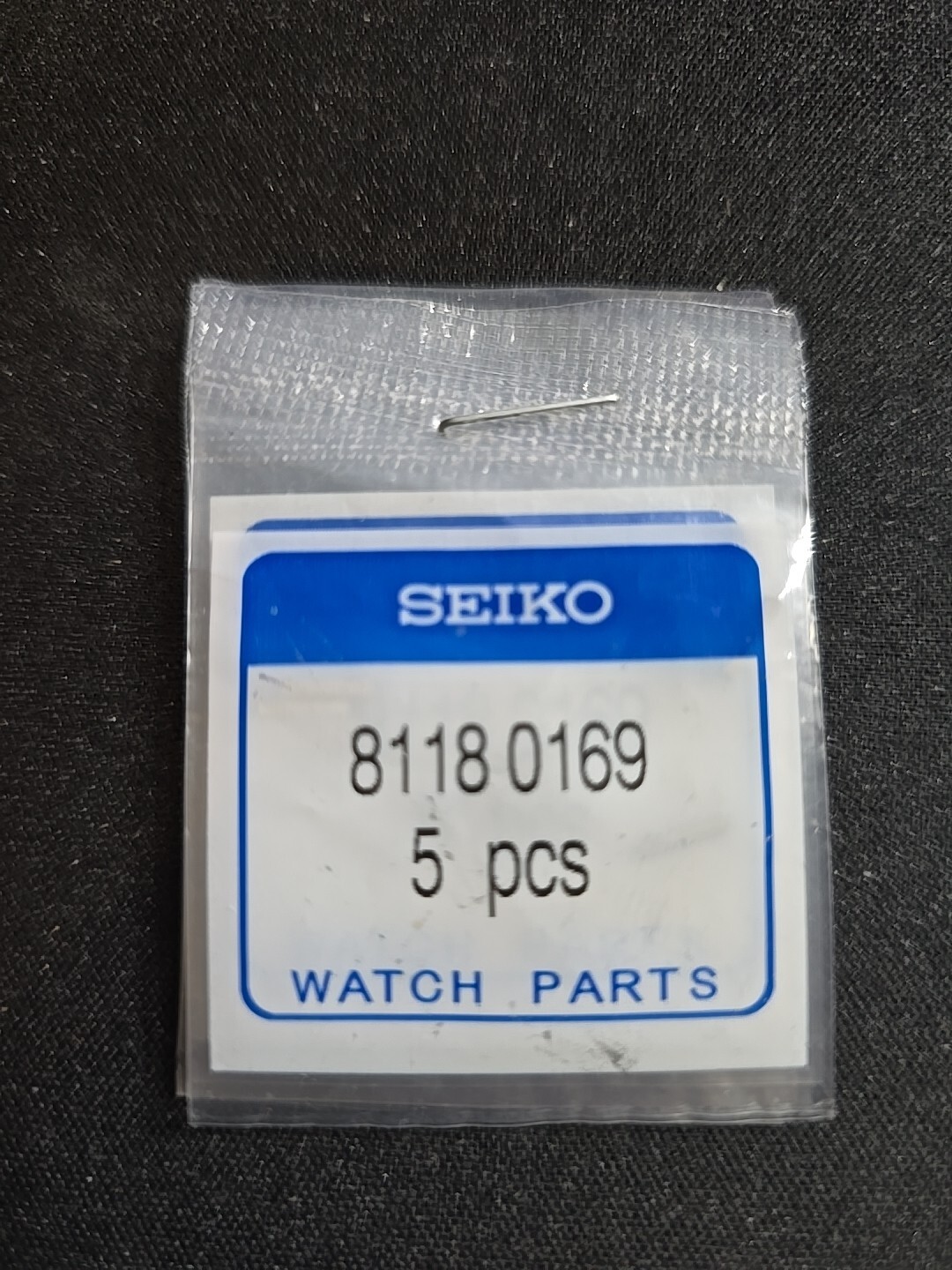 Seiko 81180169 Band Tube Watch 5 Pieces New Old Stock Watchmakers