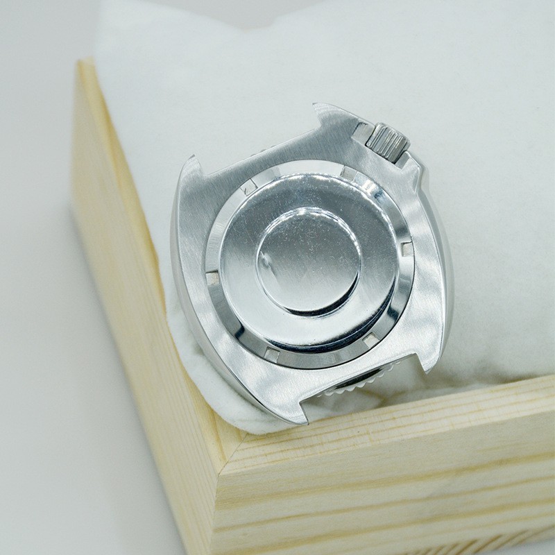 Watch Case for VK63 Movement Mecha-Quartz Chronograph 40mm Stainless Steel
