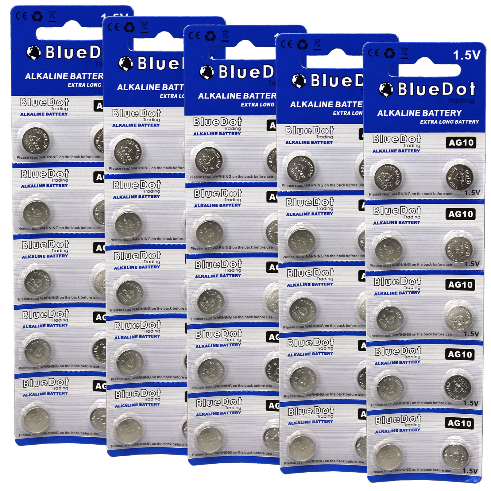 FREE SHIPPING! 50 Pk LR1130 AG10 389 Alkaline Battery 1.5V Watch Calculator
