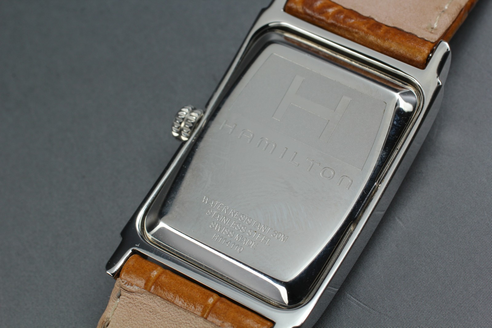 [Near MINT] Hamilton Ardmore H114110 24mm White Dial Quartz Unisex Vintage Watch