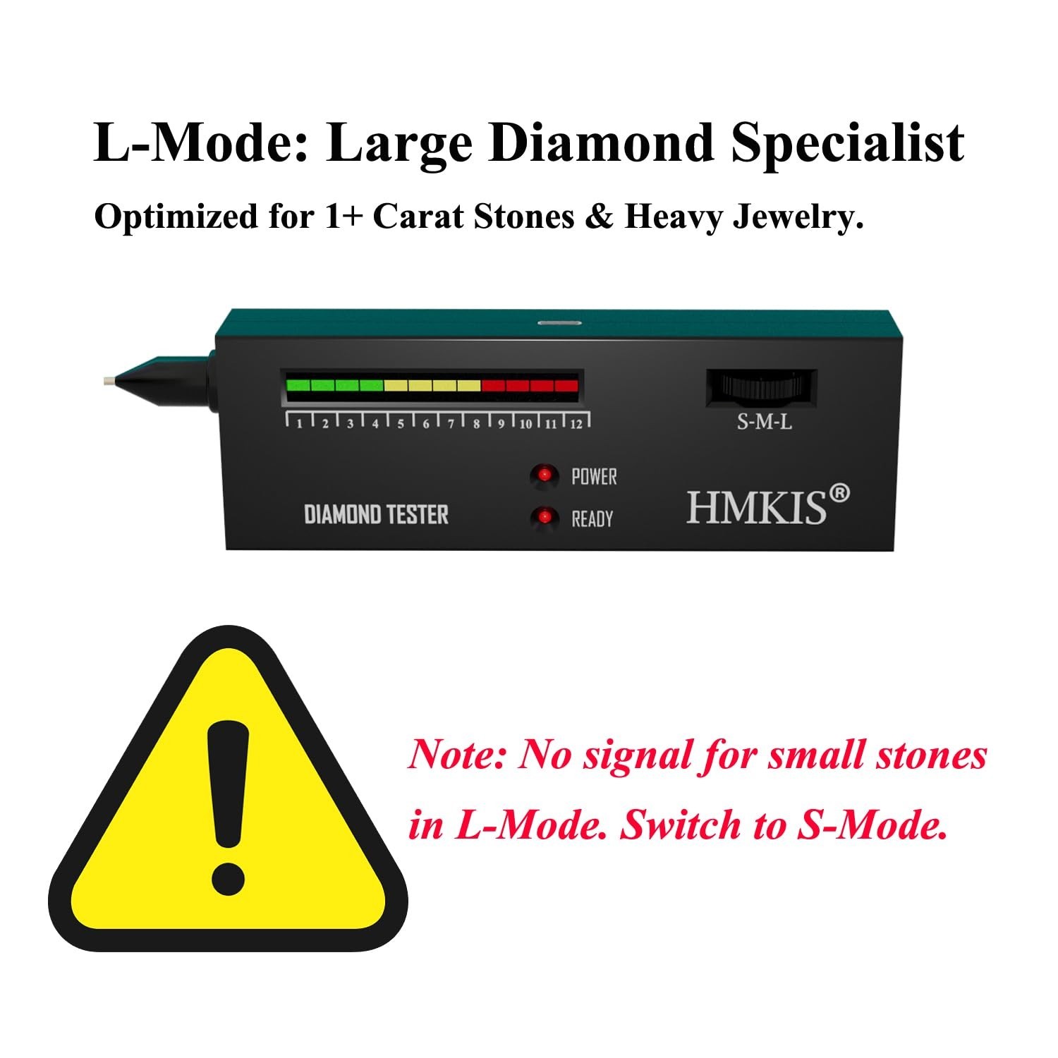 Diamond Tester Pen with 60X Loupe Magnifier – Professional & Portable Tool