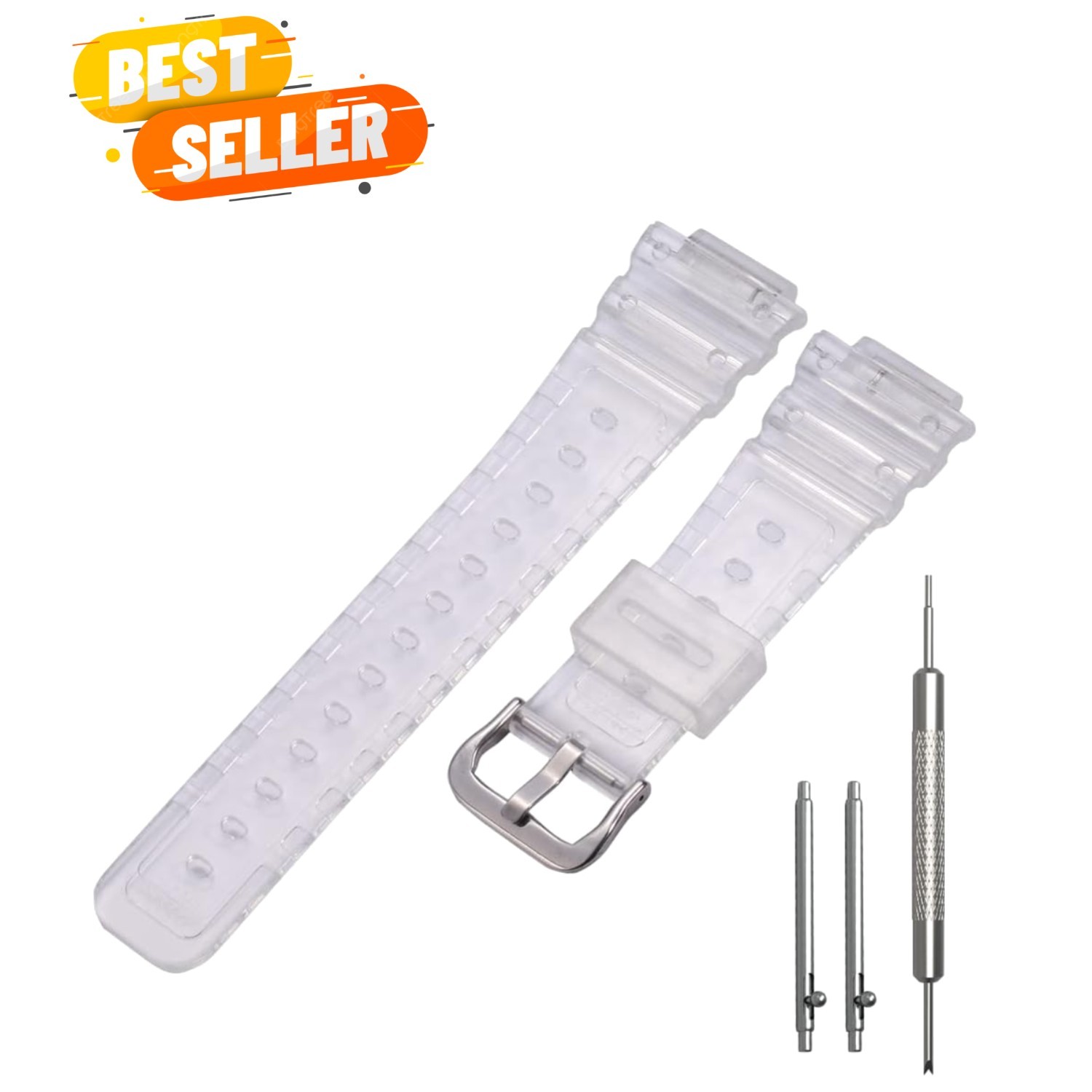 Stylish Resin Replacement Watch Band for Men’s Casio G-shock GA2100, GA2110