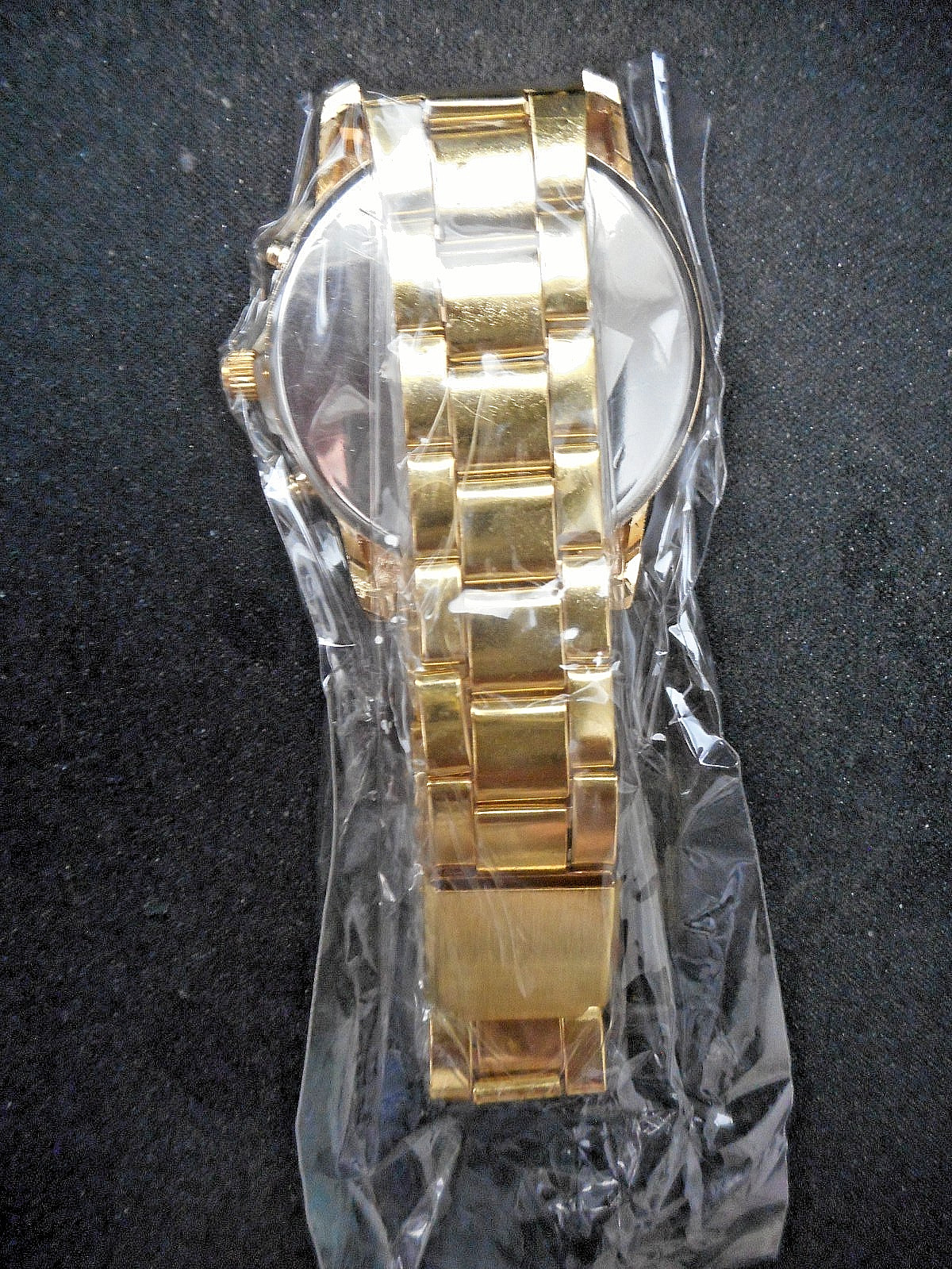 Fashion Calendar Alloy Steel Band Men’s Watch New in Wrapping