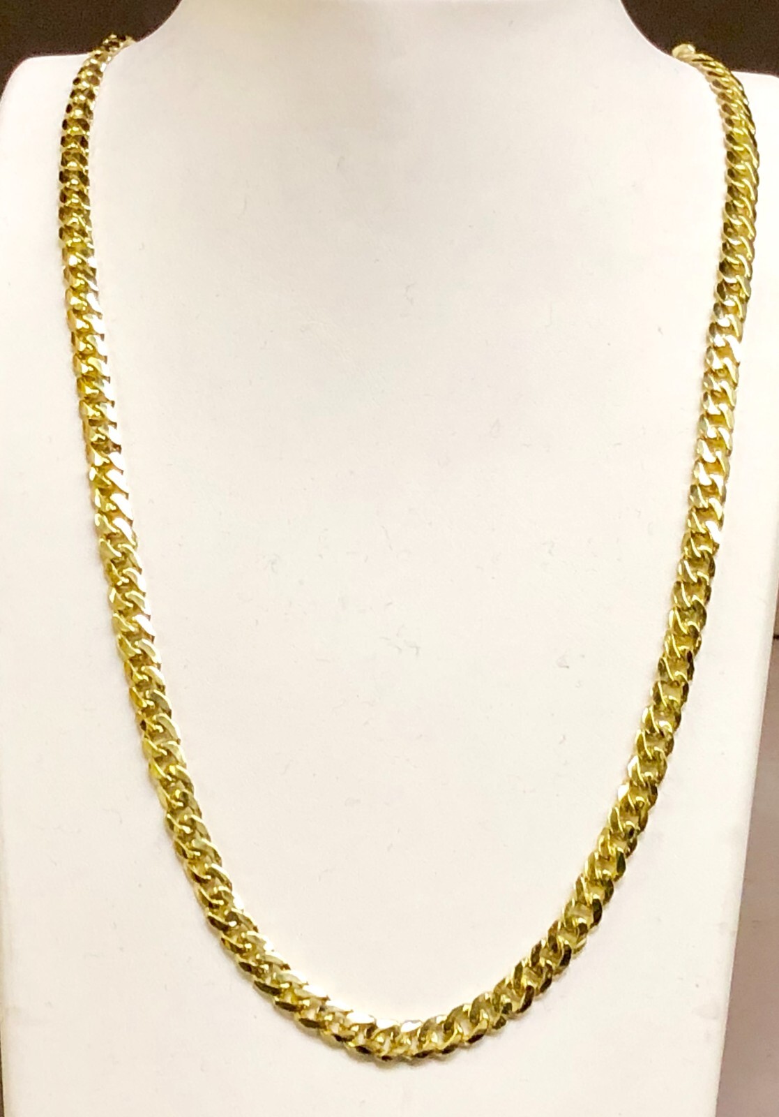 10k Yellow Gold 24″ Solid Miami Cuban Curb Link 6 mm 58 grams Chain/Necklace