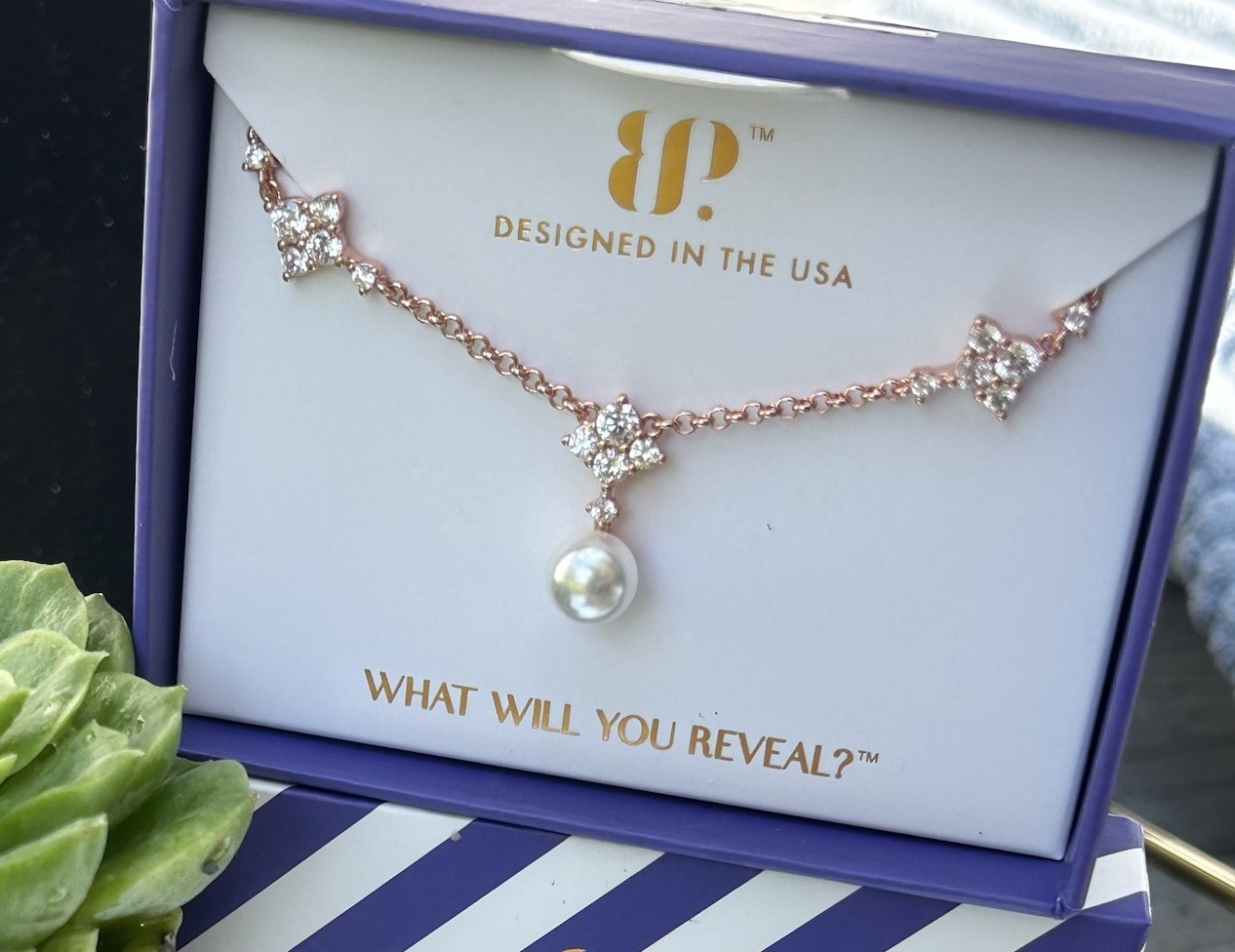 BP Necklace June 2026 Birthday Collection 🌈 NK25489 “We Live For The Sparkle”