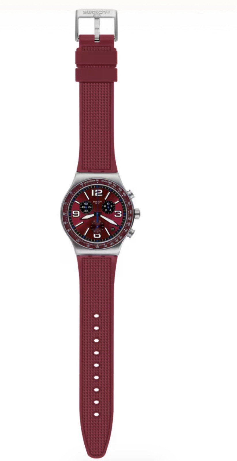 Swatch WINE GRID (Model: YVS464) 43mm