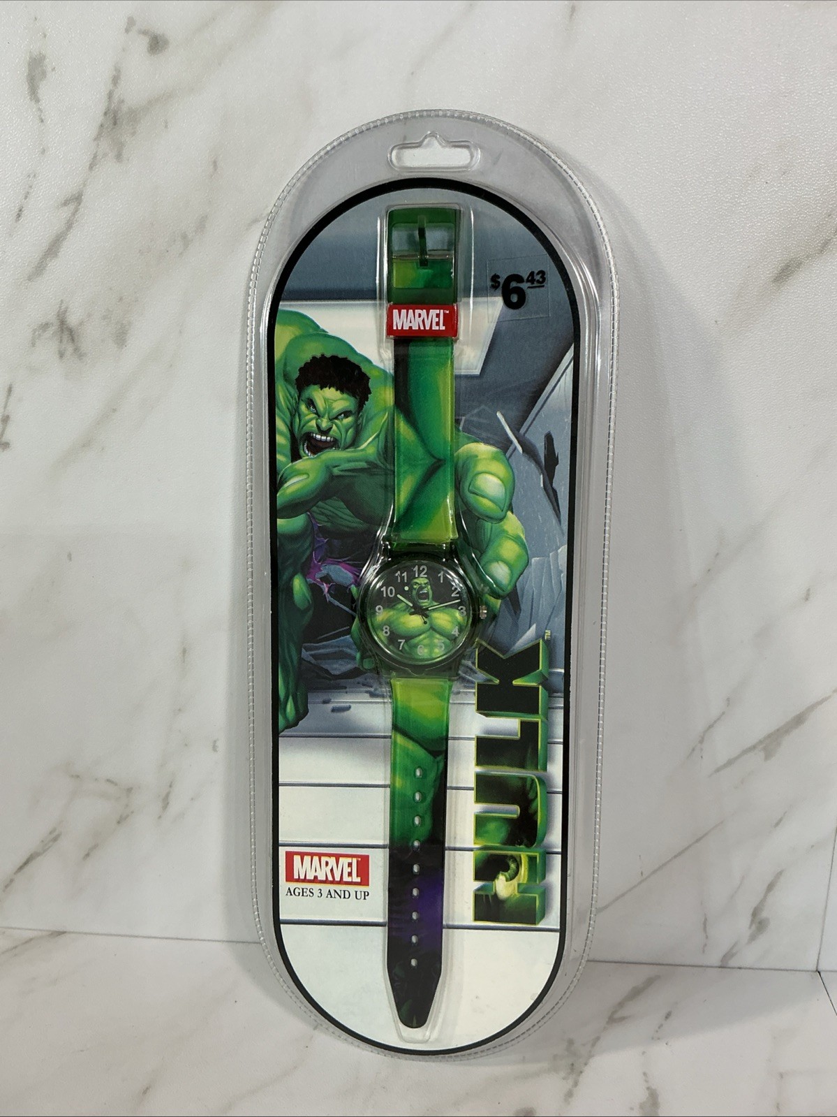 Marvel HULK 2003 Movie Wristwatch ~ NEW~ SEALED~ Splash Proof
