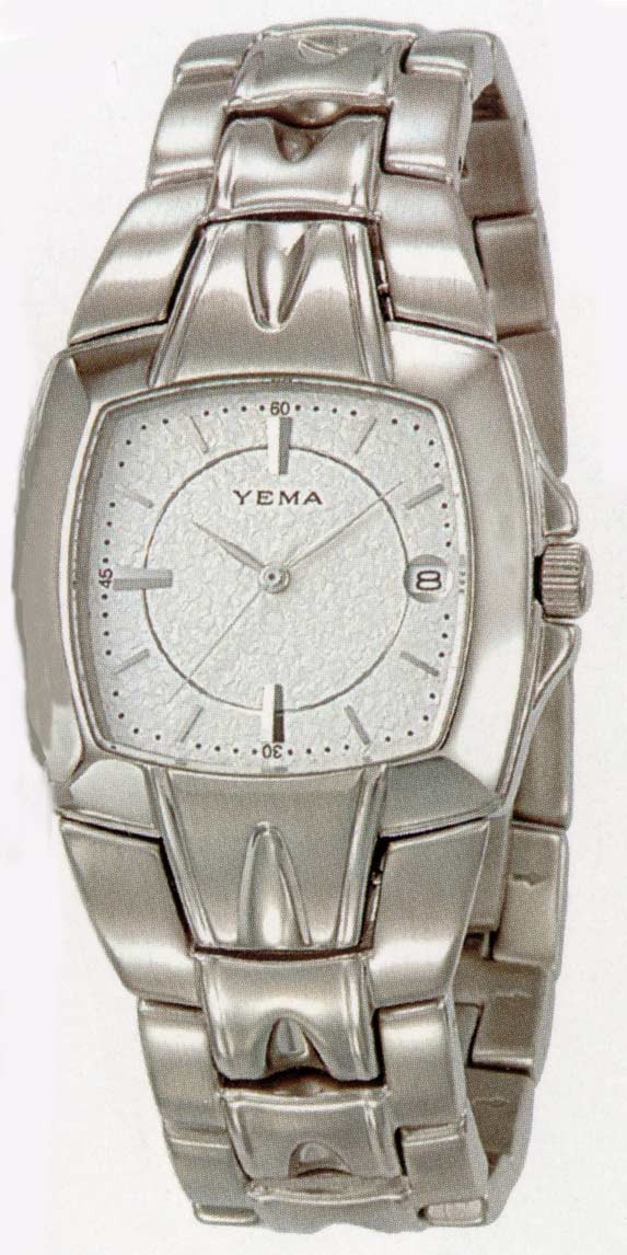 YEMA by Seiko YM 501 Mens Stainless-Steel Quartz Watch New in Box 5-ATM (50-M)