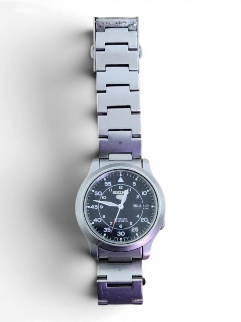 Seiko SNK809 Watch Tested & Works 4595