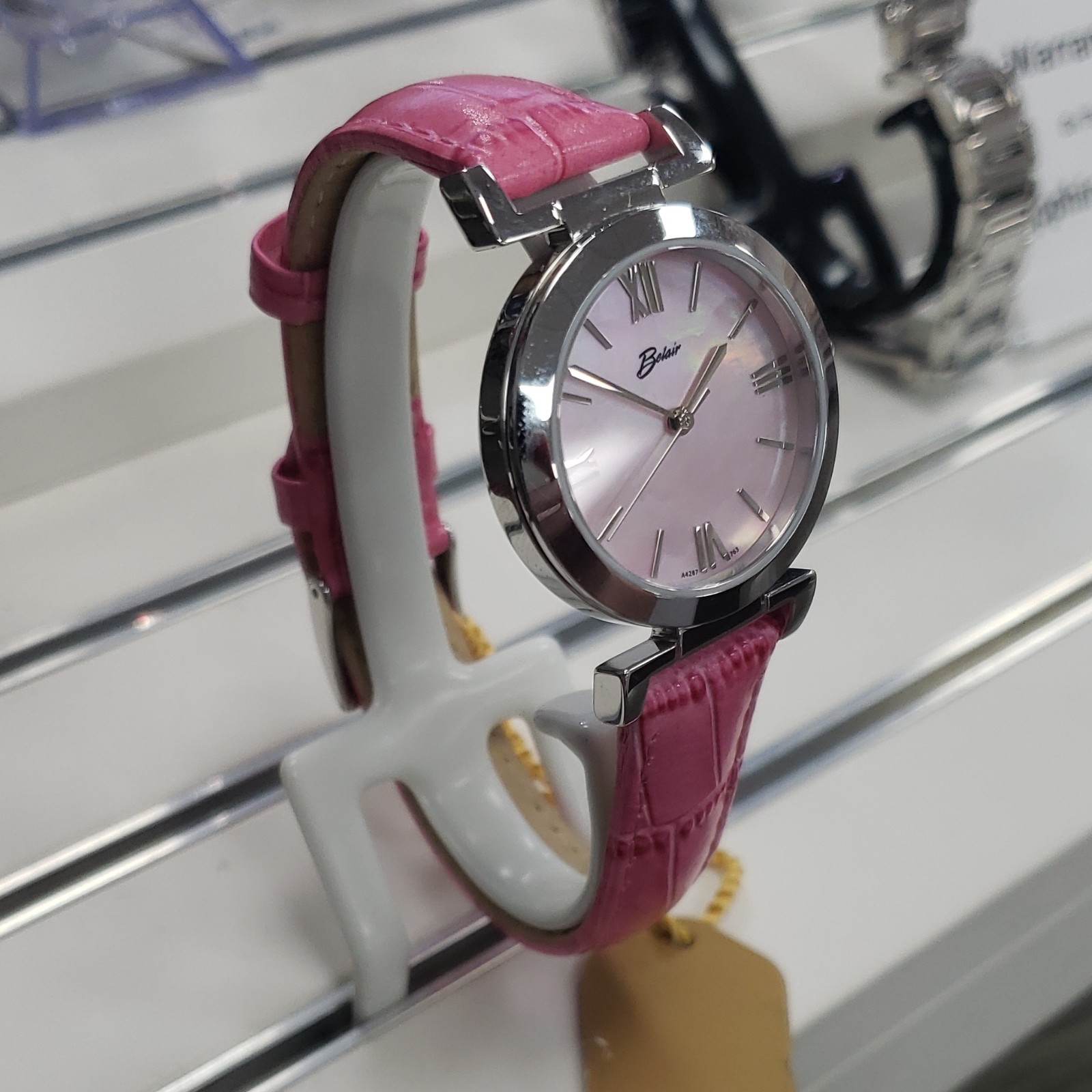 Belair Women’s Analog Wristwatch Pink Dial