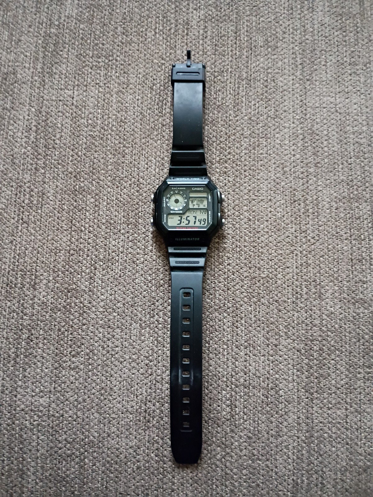 Casio Men’s Watch – AE1200WH Casino Royale No Box