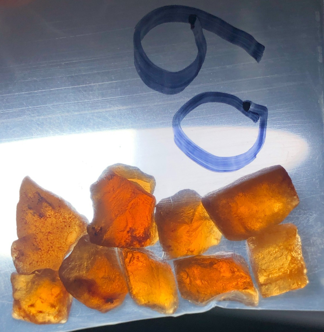 60 carat Natural facet rough quality hessonite garnet from Africa loose gemstone
