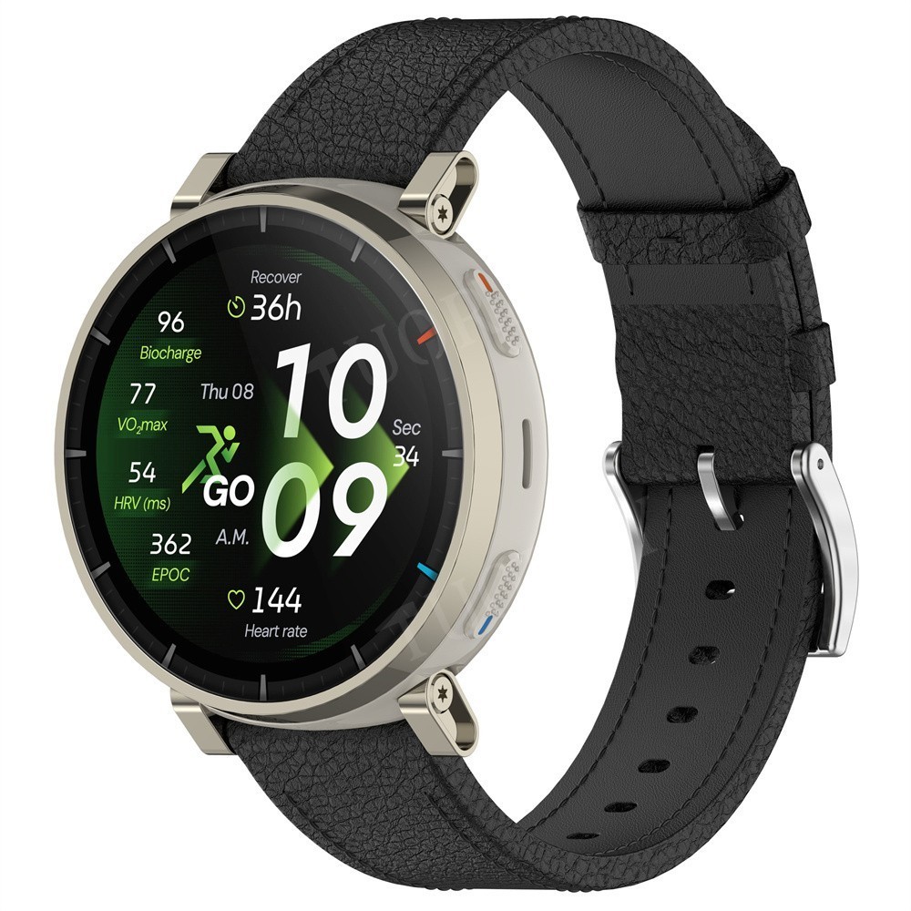 For Huami Amazfit GTS 4 3 2 2e 4 Mini GTR 42 47mm Bip 6 Leather Watch Band Strap