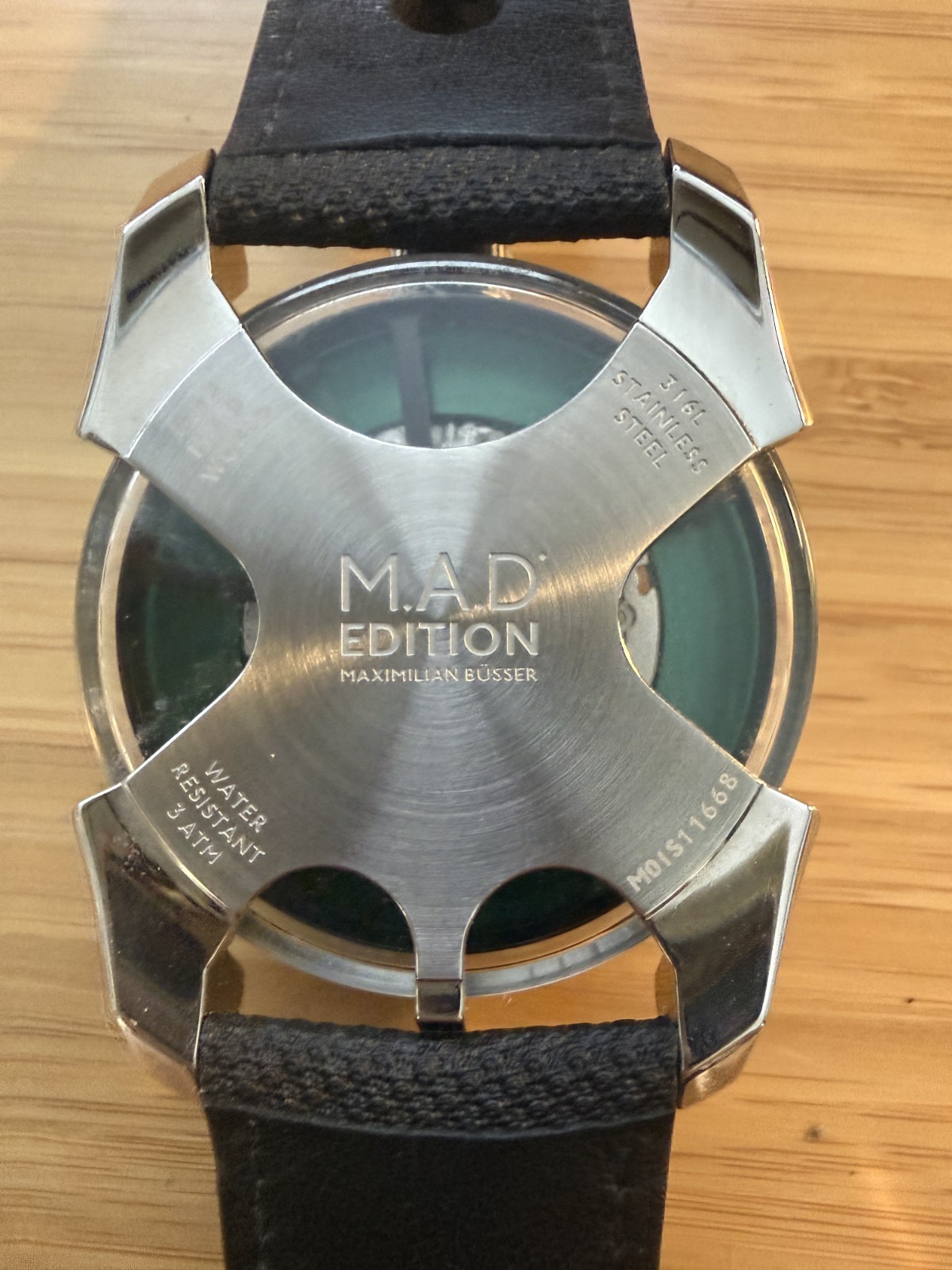 2024 M.A.D. Editions MAD1 Green by MB&F 42mm Clover Edition