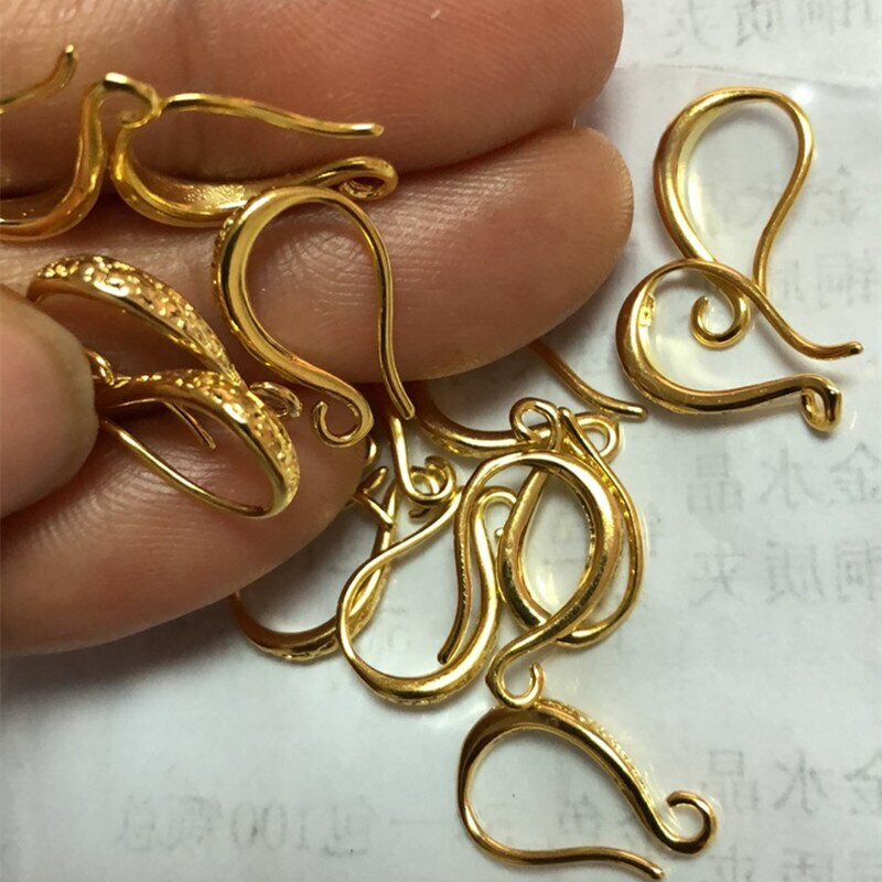 Frosted Ear Clasps&Hook Accessories Earring Handmade Diy Making Jewelry Finding