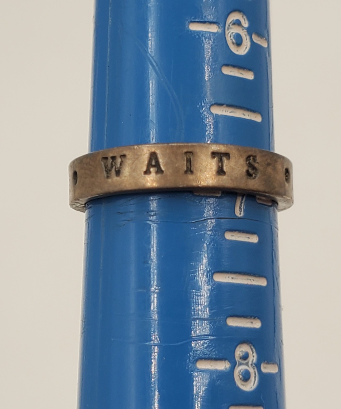 925 BDS True Love Waits Ring 7 Sterling Silver 3g Wedding Band Purity Reminder