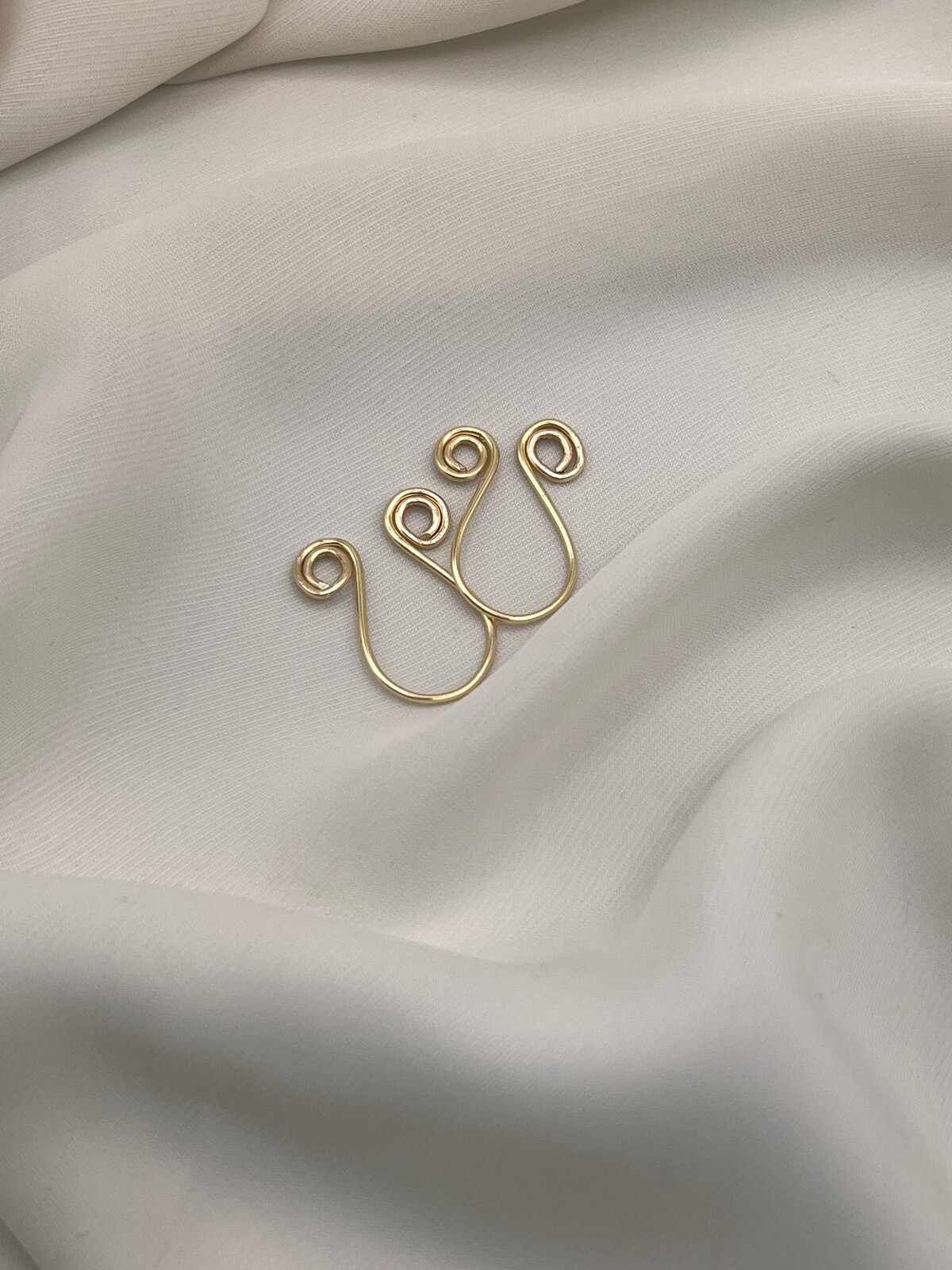 Open Cup Chain Bra with Nipple Rings, Sexy Lingerie, Non Piercing Nipple Jewelry