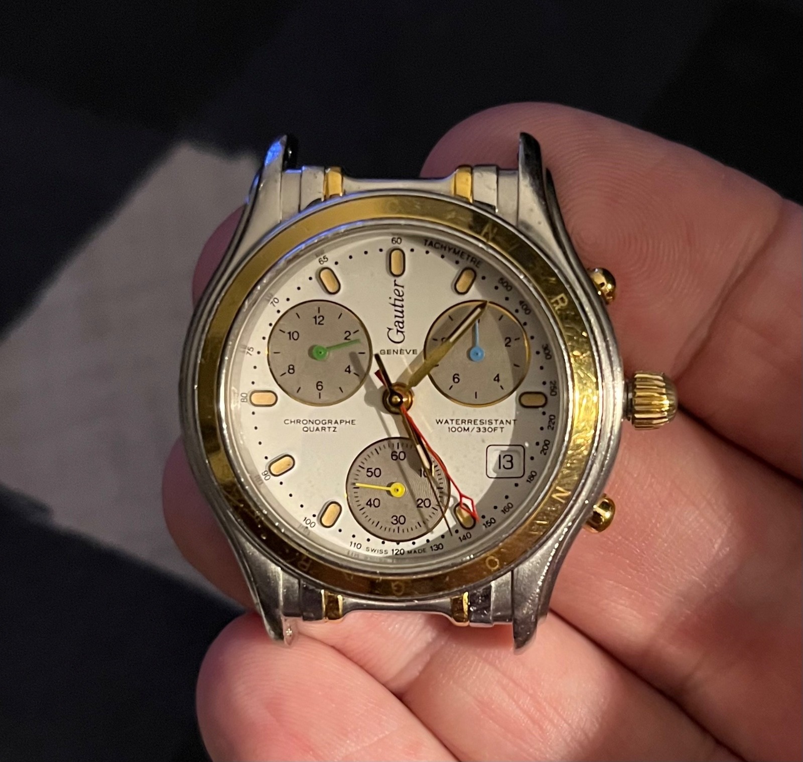 Swiss Made Gautier Geneve Chronograph Watch