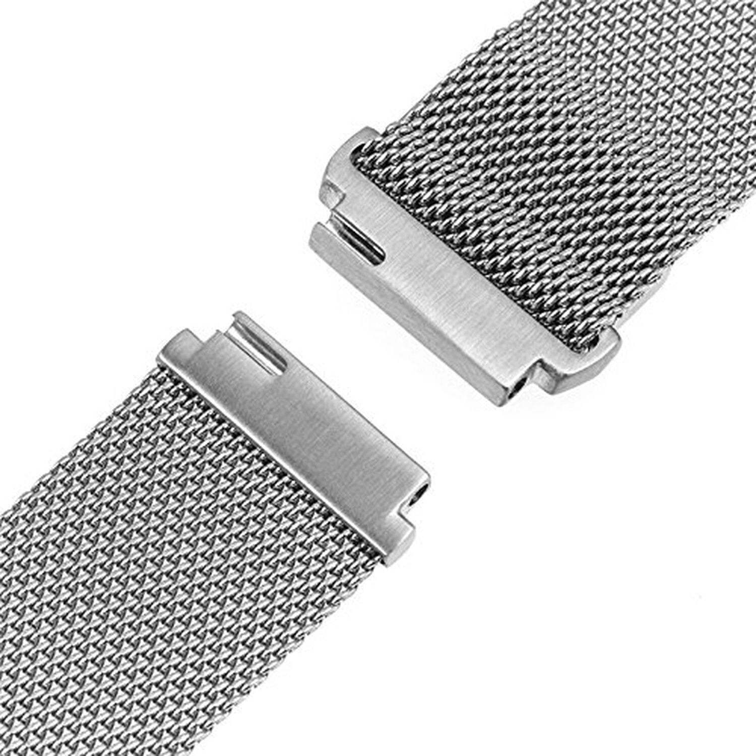 Magnetic Clasp Stainless Steel Mesh Milanese Bracelet Watch Band Strap