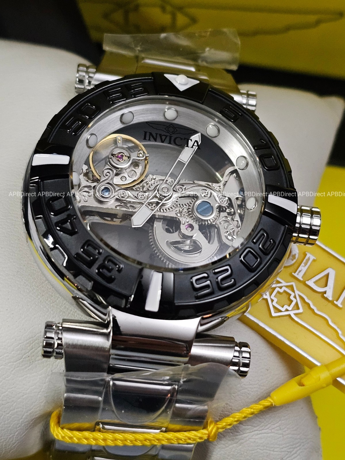 Invicta Subaqua Noma I – Automatic BRIDGE Mvmnt Skeleton – Blue LUME mens watch