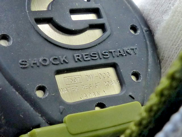 CASIO G-SHOCK Gio Estevez 21st C.B. DW-003CB-3BVT Gents Watch NOS Watch Only
