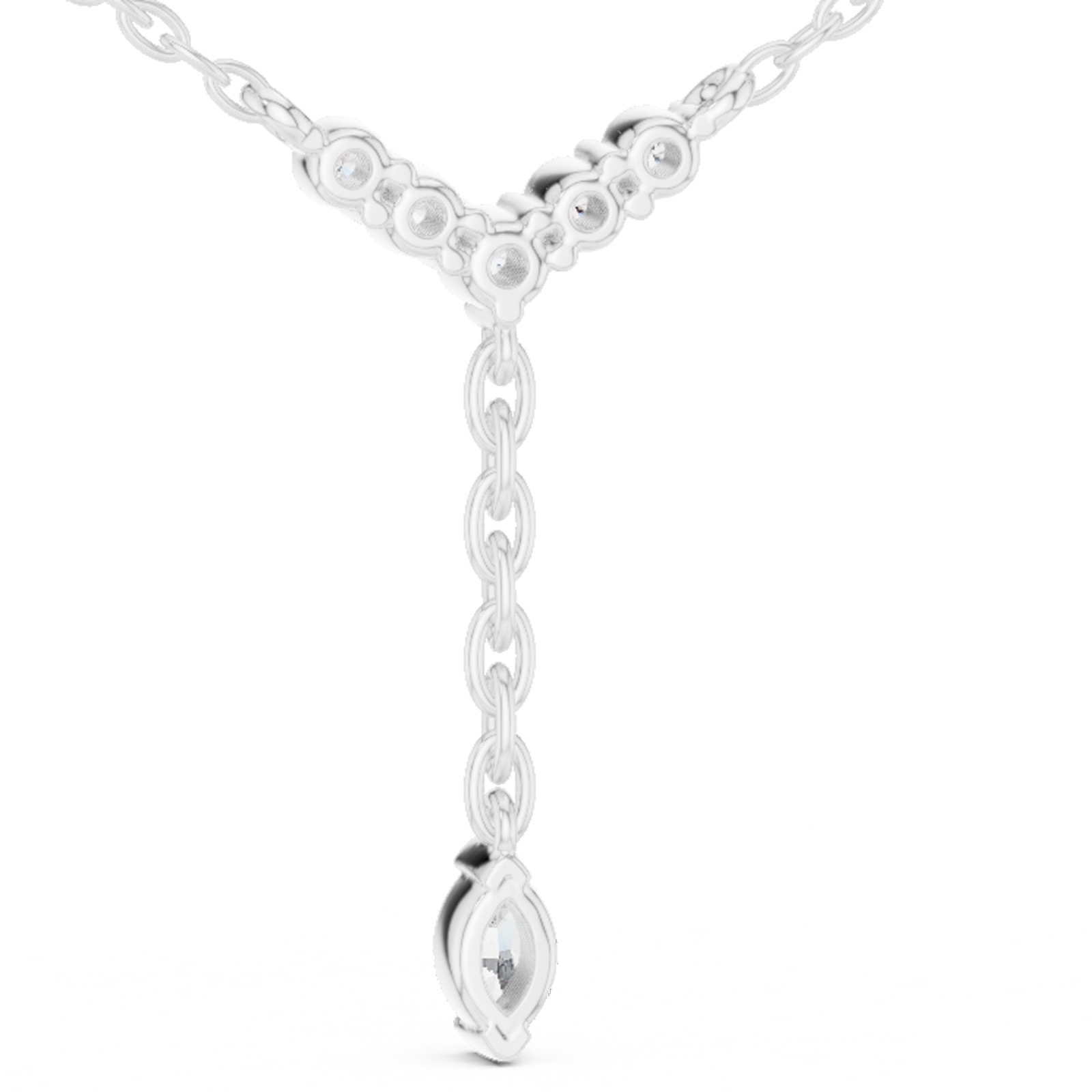 Natural Certified VVS1 D Diamond Women Luxury Designer Pendant 14k Gold Over