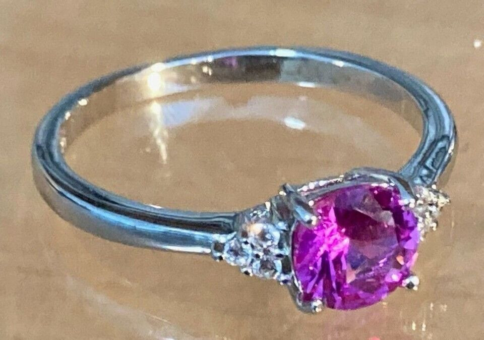 Red Ruby & Sapphire Rings 14k Gold or Rhodium Over Solid Silver Sizes 6 – 10 US