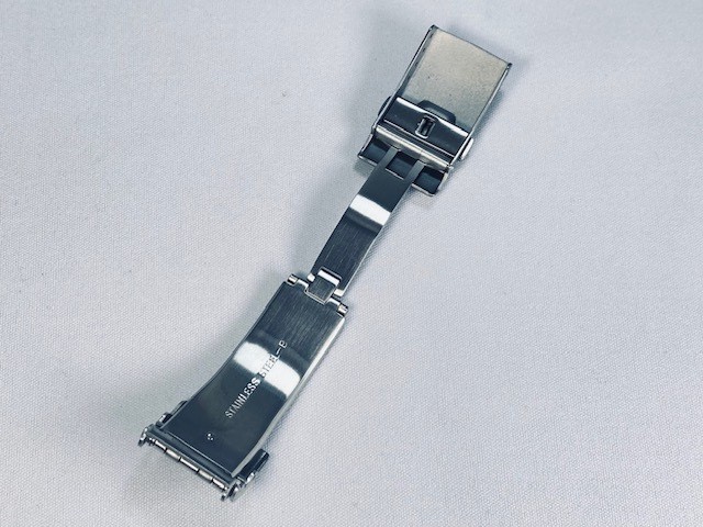 SEIKO D1K6AM-BK00 18mm Genuine D Buckle for Prospex SBDX001 8L35-0010