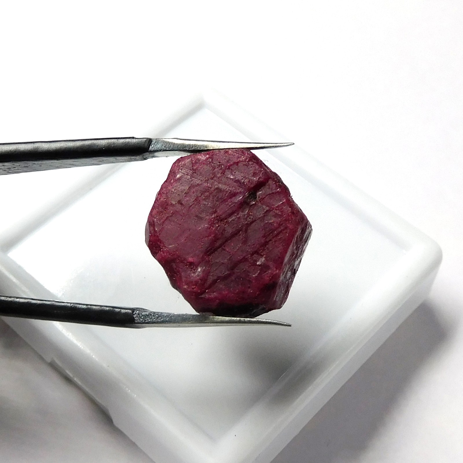 Natural Authentic Red Ruby 34.60 Ct CERTIFIED Loose Gemstones UnCut Rough