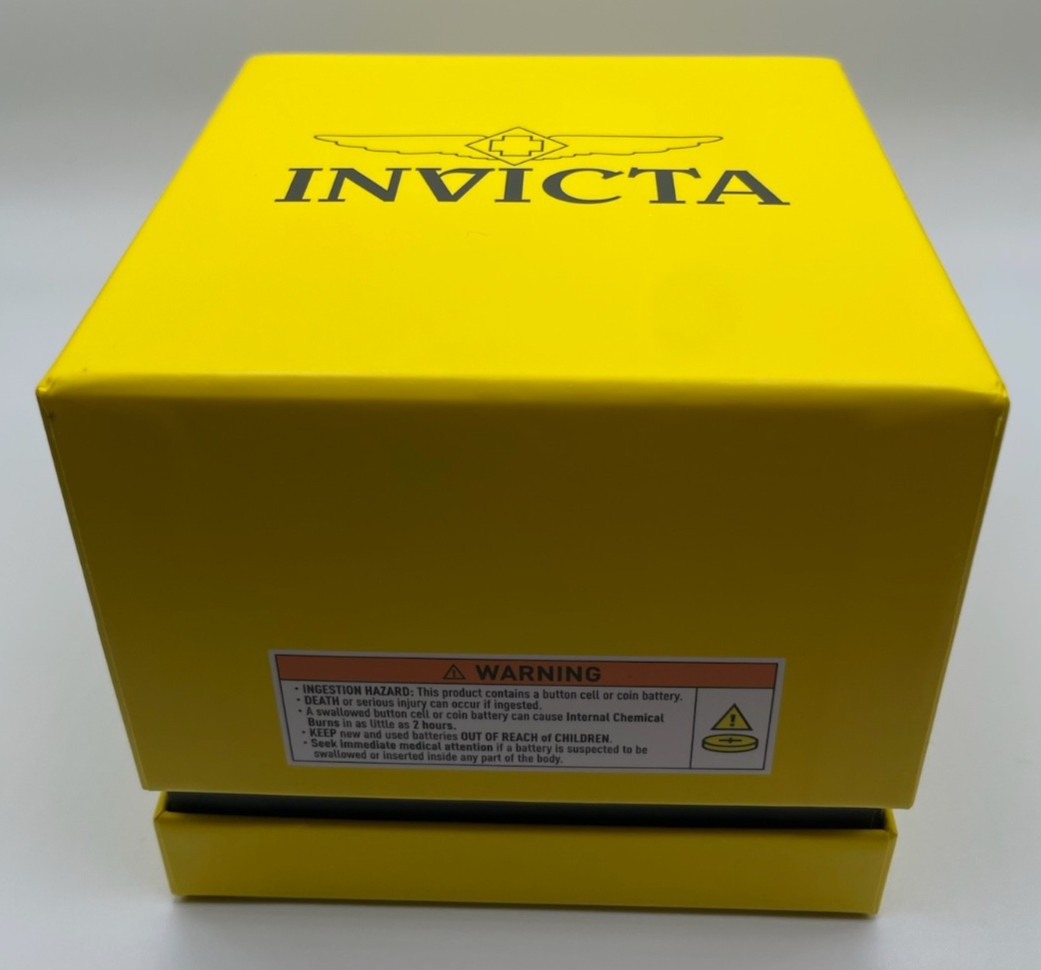 Invicta NFL Las Vegas Raiders Men’s Watch – 48mm, Gold (48093)
