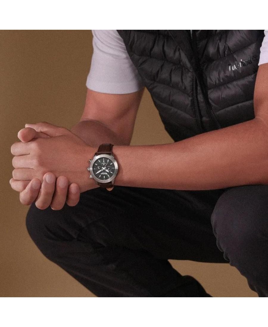TIMBERLAND Men Analog Quartz Casual Watch Classic Dress Brown Dial Waterproof Ro