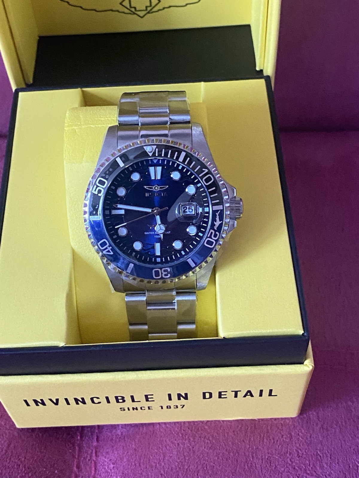 Brand New Invicta Pro Diver Currentwave Men’s Watch 43mm Steel (44716)