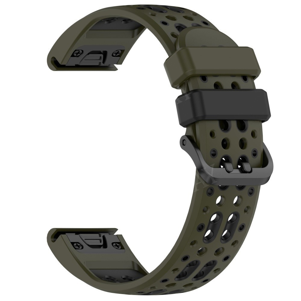 Quickfit Silicone Strap For Garmin Fenix 8 Solar Epix 7 7X 6 6X Pro 5 Watch Band