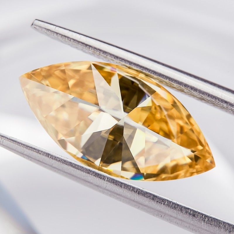 Premium Marquise Cut D Color Loose Moissanite 0.5-5ct VVS1 GRA Certificate