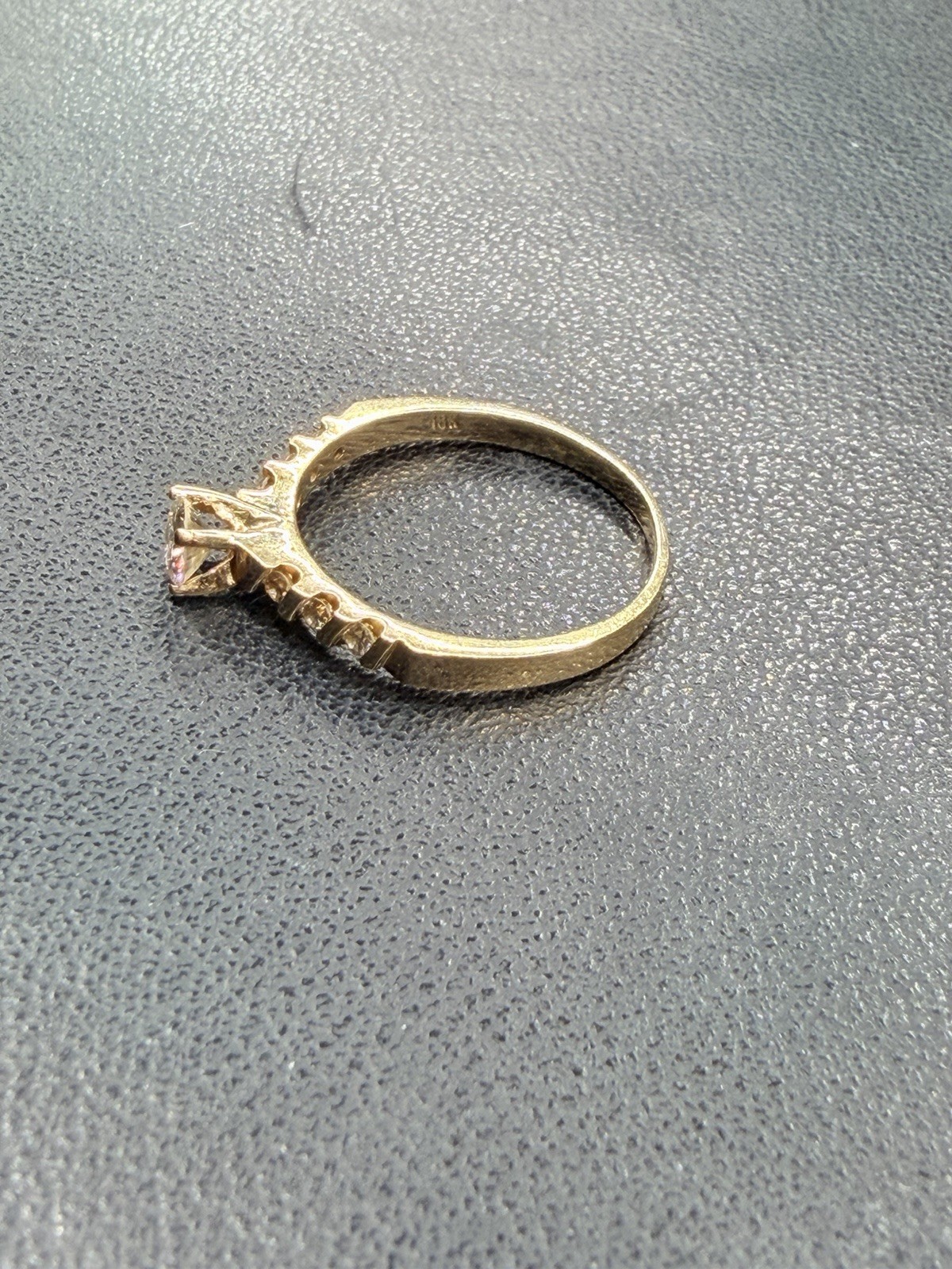 18k Diamond Wedding Band Si2 H-I