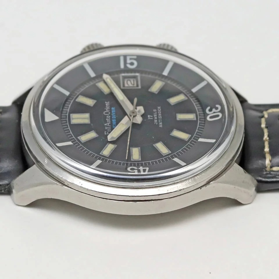 ORIENT Full Auto Orient KING DIVER Ref.T19202 SS Steel Black 42mm Men’s Watch