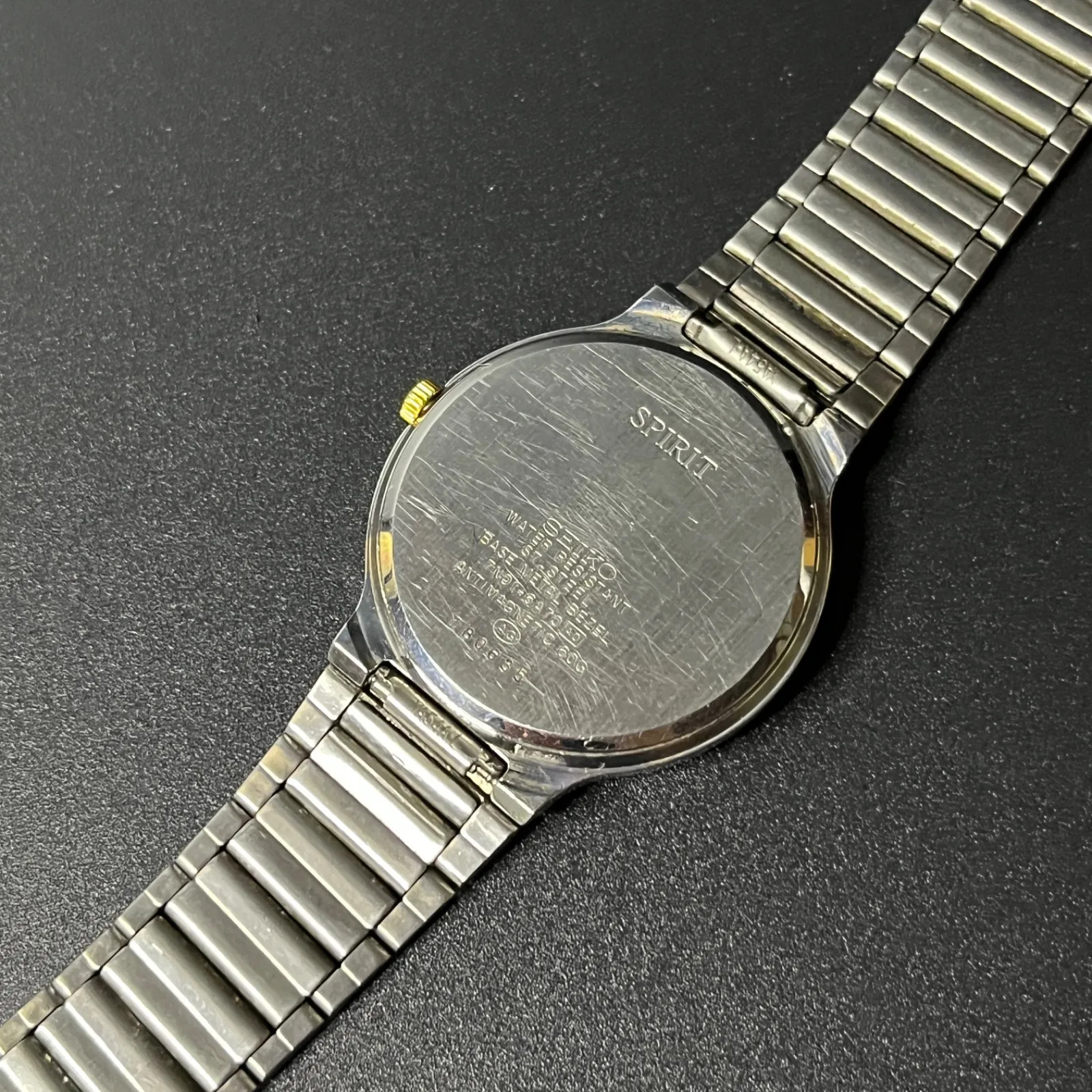 [Working Condition] SEIKO Spirit 7N01-6A70 Wristwatch – Tested and working, batt