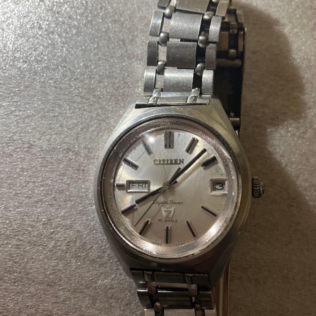 CITIZEN Crystal Seven AS55 2942 Automatic Watch Running