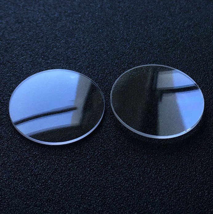 0.8-3.0mm Thick Sapphire Double Dome Watch Crystal Glass 16-44.5mm Replacement