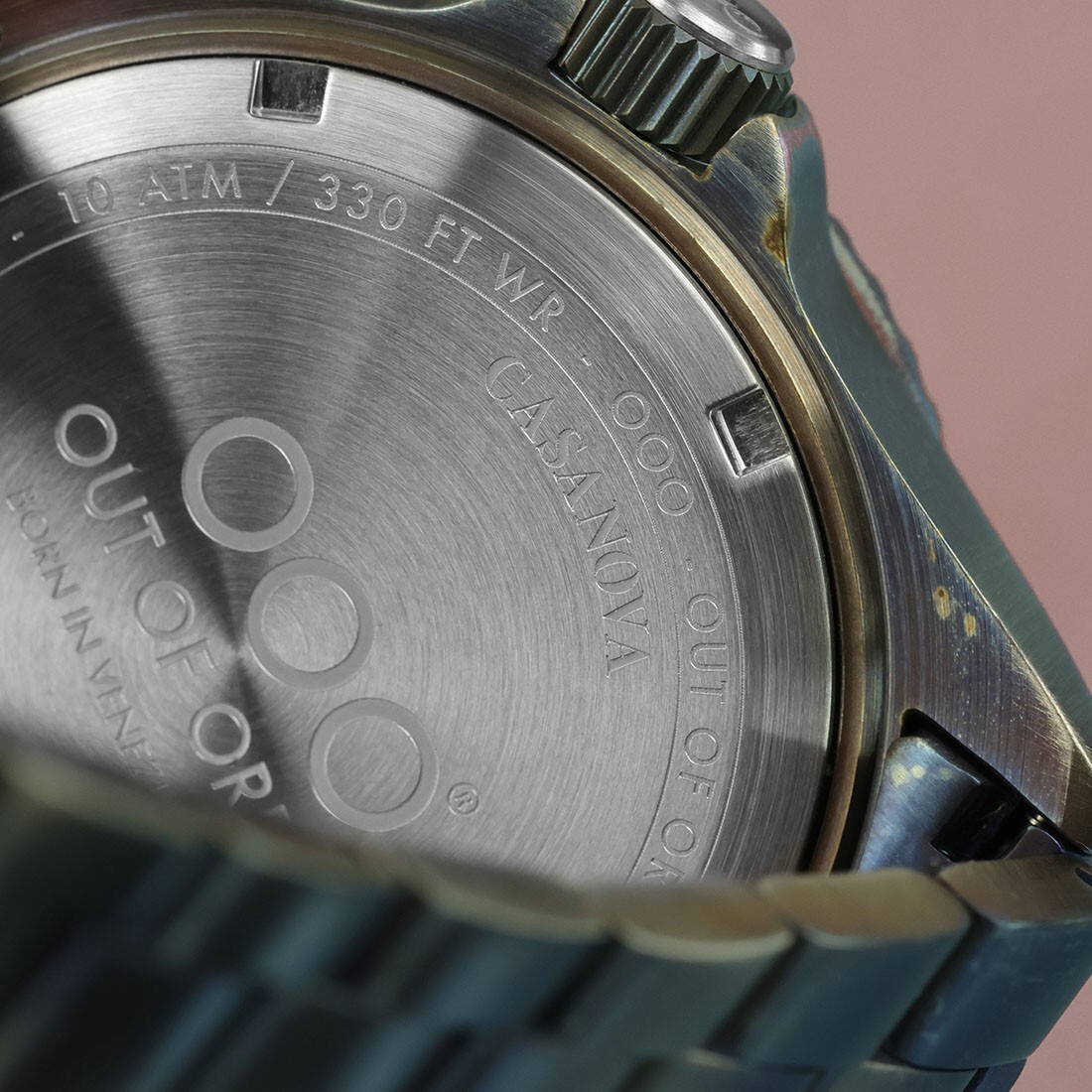 Out of Order CASANOVA CYPRIA Steel Swiss Made Quartz Sapphire Men’s Watch